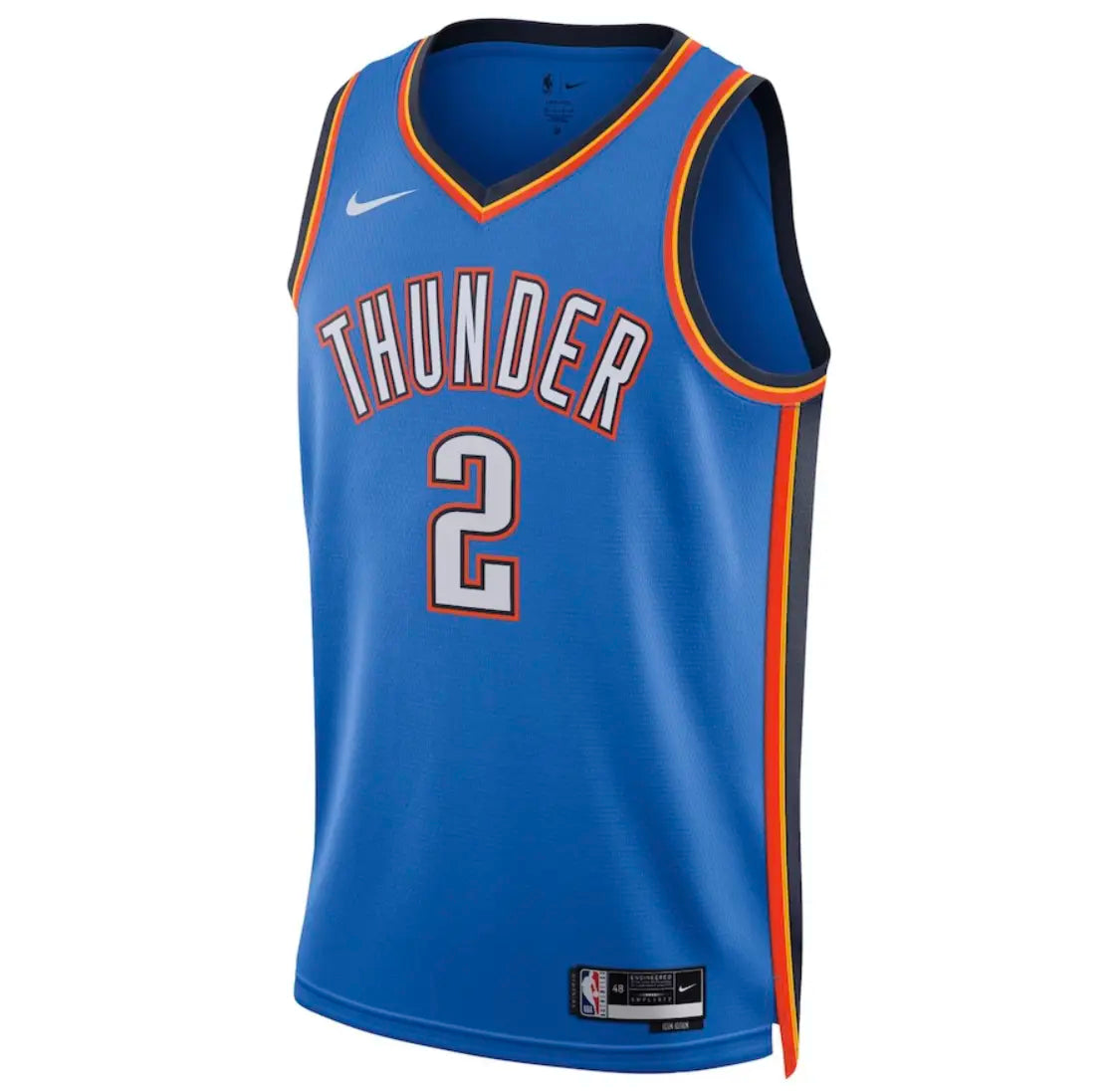 Maillot oklahoma city thunder