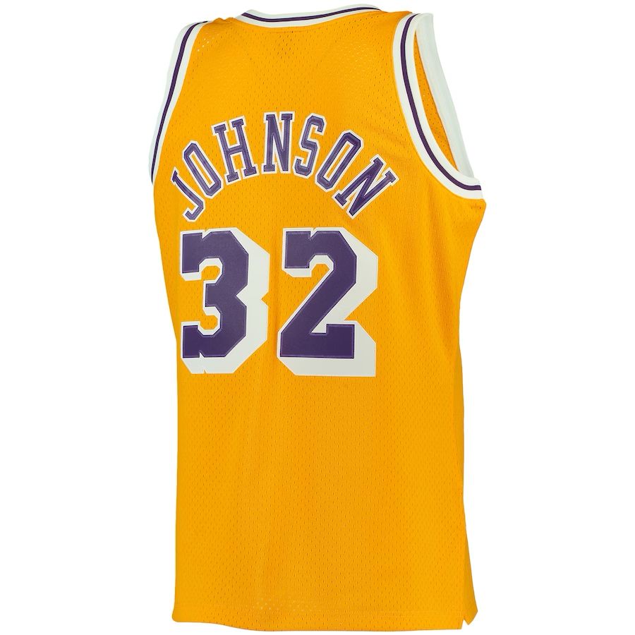 MAILLOT MAGIC JOHNSON LOS ANGELES LAKERS VINTAGE