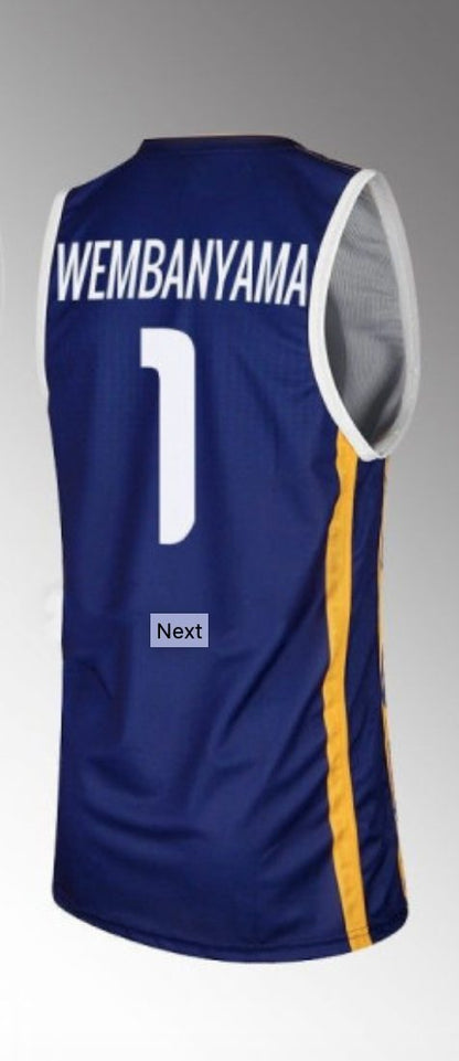 MAILLOT METS92 (METROPOLITANS 92) – BOULOGNE-LEVALLOIS – EXTERIEUR – 2022/2023